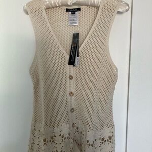 Crochet vest by Charlie B